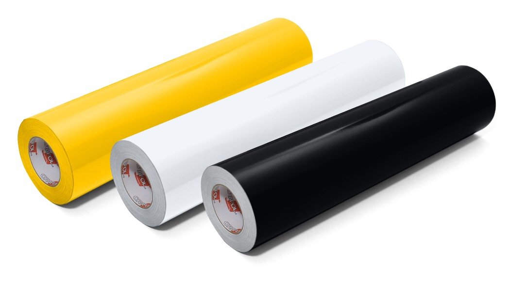 Reflective and vinyl reflective media rolls