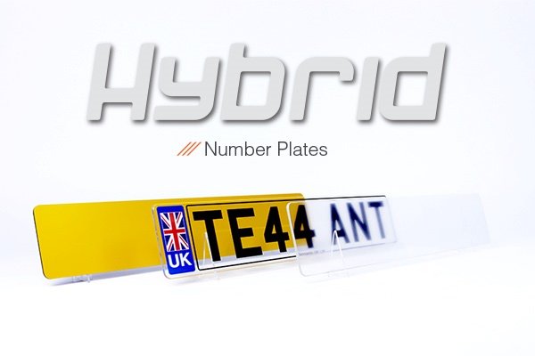 Hybrid Number Plates the New Age