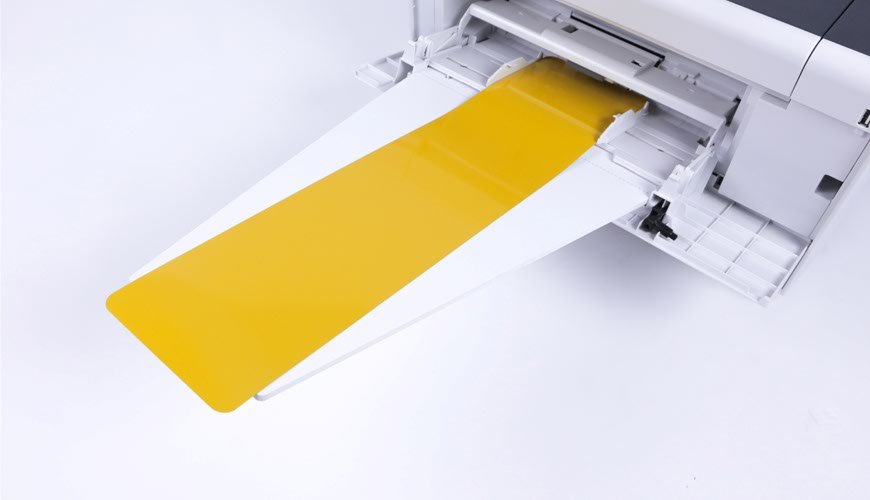 See how to Load C532 reflective media components on the printer