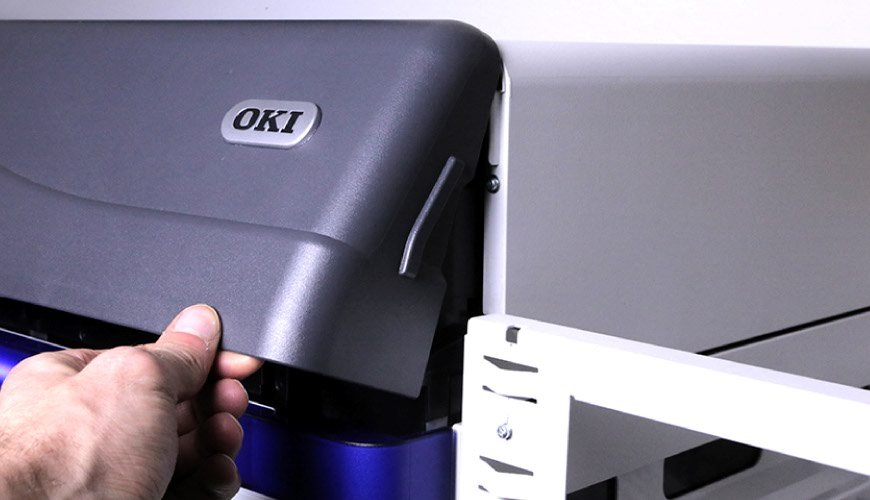 Open the 9541 top toner cover