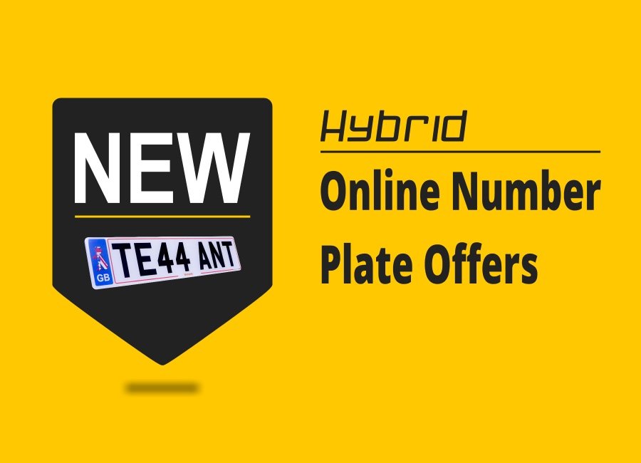 New Online Number Plate Offers