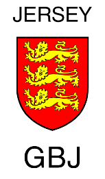 A Jersey number plate side badge