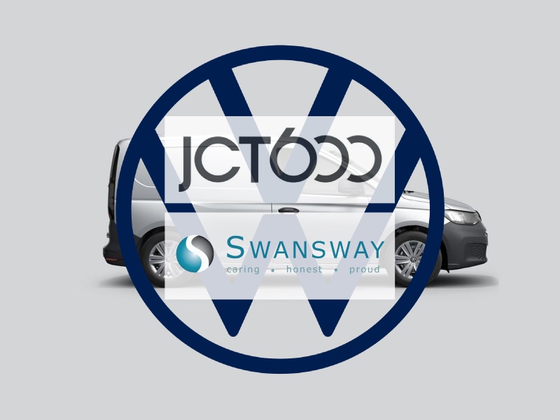 A Double Top of Volkswagen LCV Award Winners JCT600 and Swansway