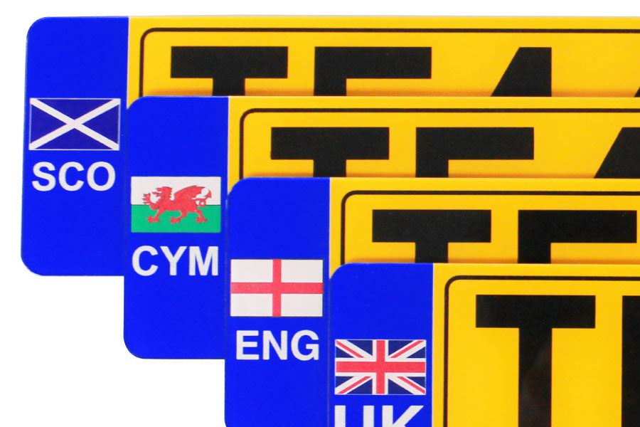 Pre-printed Number Plate Reflective Lead Times