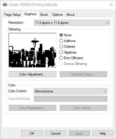 GoDex - Graphics Settings