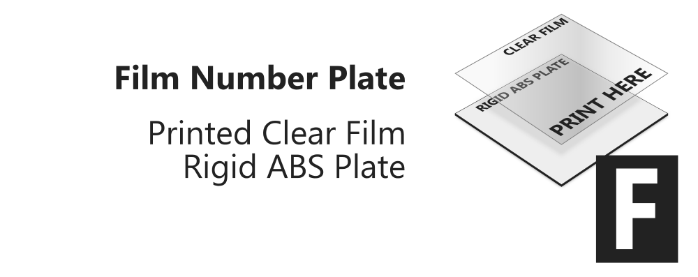 Our Film Number Plates Construction