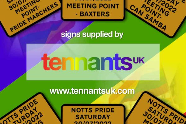 Tennants Taking a Stride for Nottingham Pride