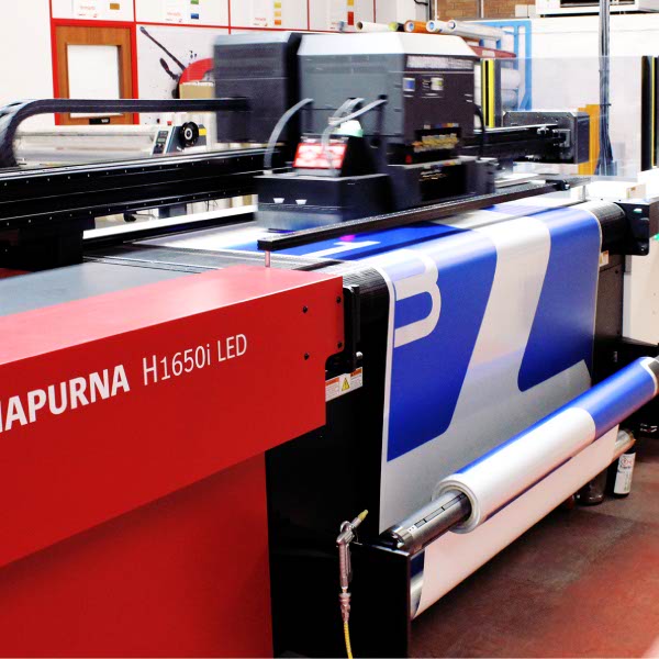 One of our AGFA Traffic Sign Printers