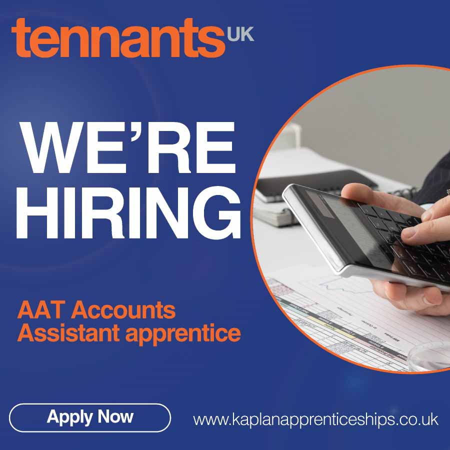Tennants UK Accounts Apprenticeship