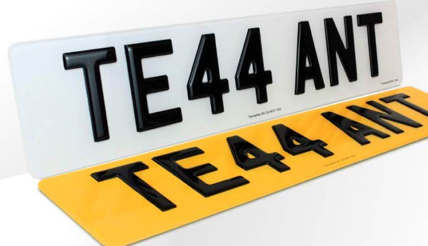 Clean and Buff the Number Plate