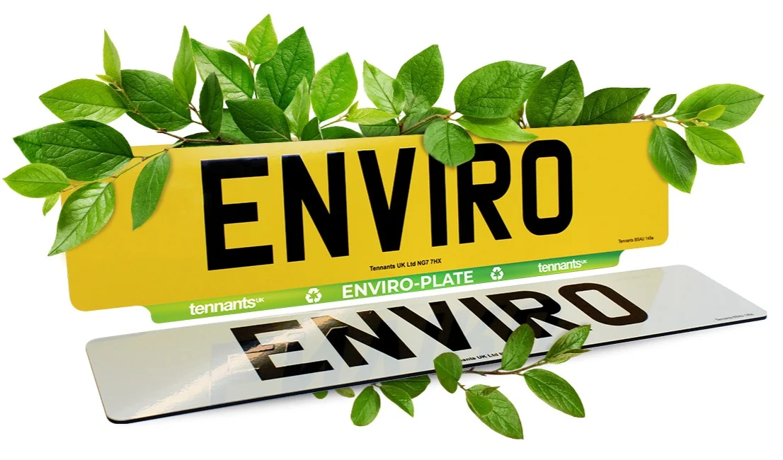 Tennants Number Plate Printing Systems produce Enviro-Plate